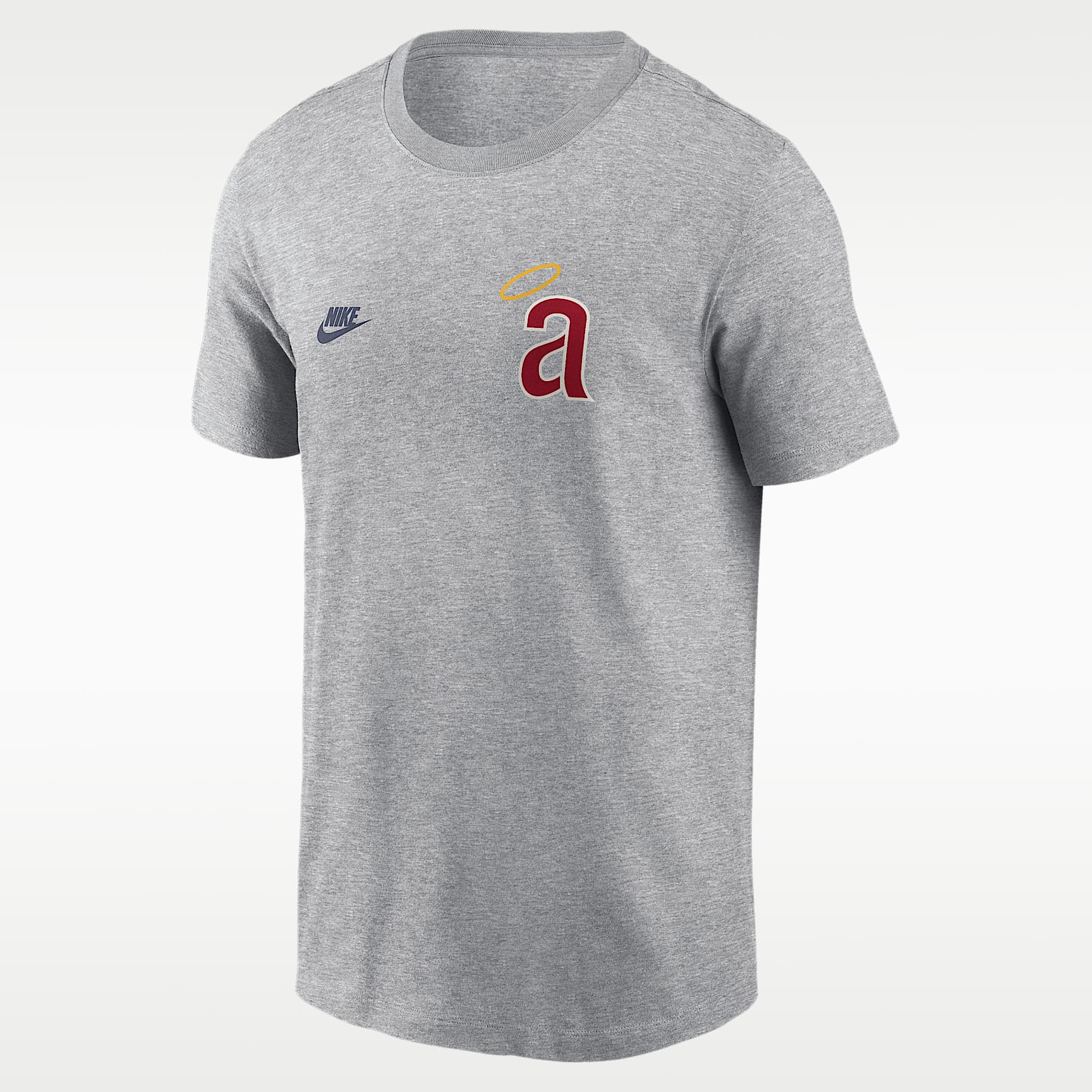 California Angels Cooperstown 2-Hit Large Logo Men's Nike MLB T